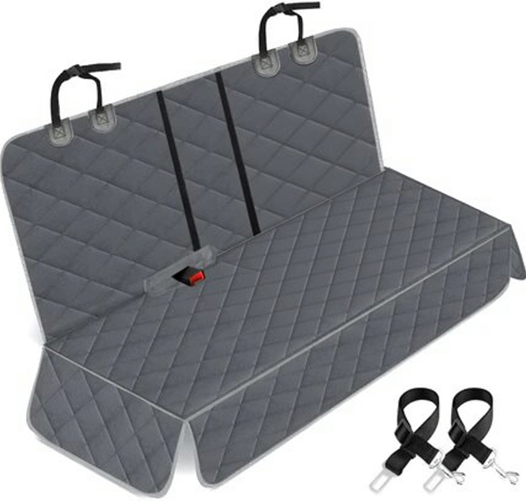 Waterproof Dog Car Seat Cover – Non-Slip Bench Protector for Back Seat